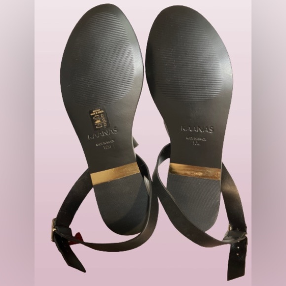 NIB, Kaanas Fortaleza leather sandal, sz 10 - Picture 3 of 4